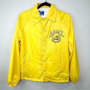 VTG Champion Army Reforger Germany Tank Decal Snap Front Jacket Small